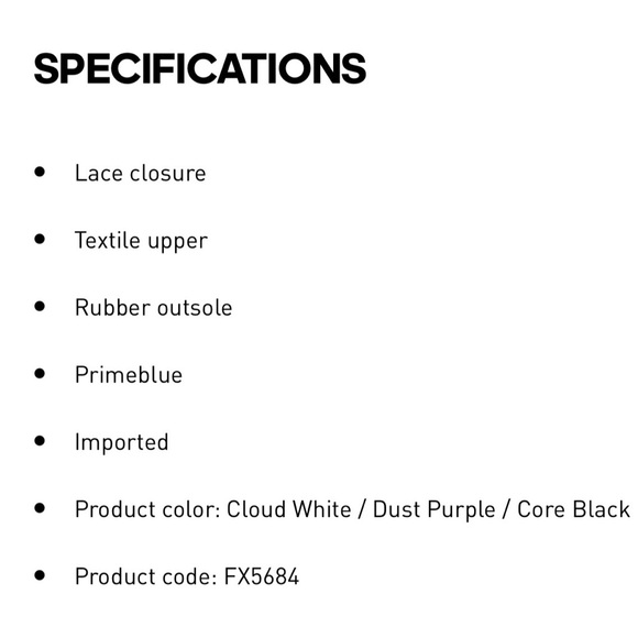 Adidas Stan Smith PrimeBlue Shoes Cloud White/Dust Purple NIB SZ 9.5 - Picture 15 of 15